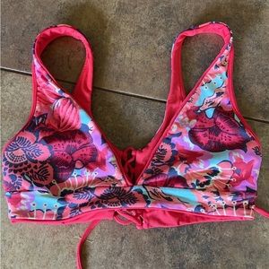 New Maaji Red Reversible Bikini top
